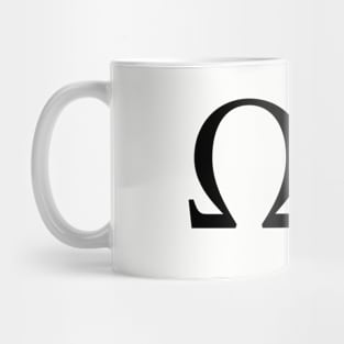 Omega Greek Letter Mug